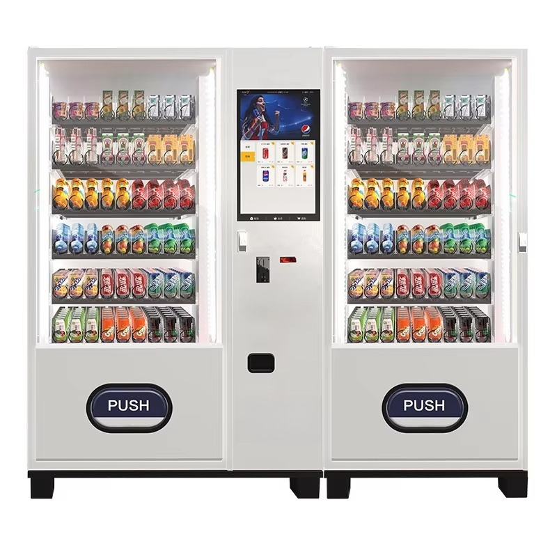 Food Snacks Drinks - Mesin Penjual Minuman Dingin Otomatis Dispenser