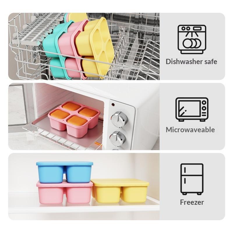 Food And Snacks For Picnic - Kotak Bekal Silikon Food Grade Dengan