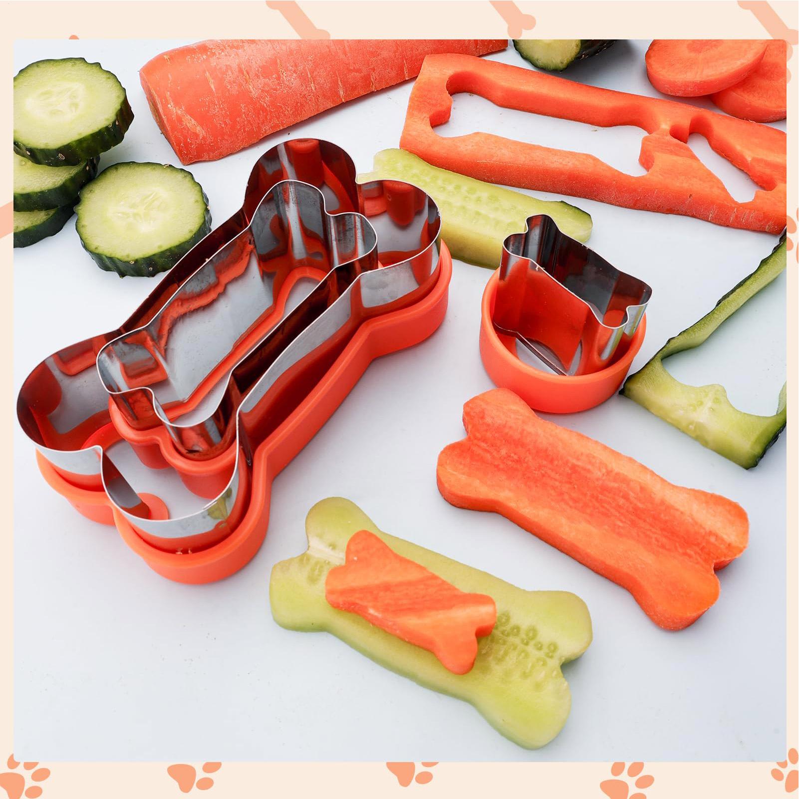 Homemade Food Snacks - Set cetakan kue berbentuk tulang baja