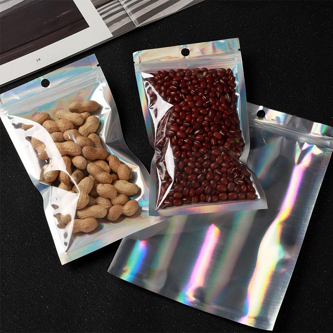 50/10 buah tas penyegel Laser  - Food Z ulasan dan harga