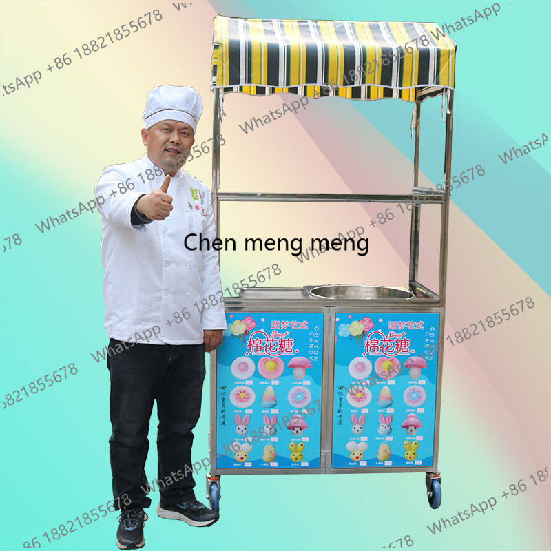 Gerobak Jajanan Gulali Lipat B - Snacks Food Stall ulasan dan harga