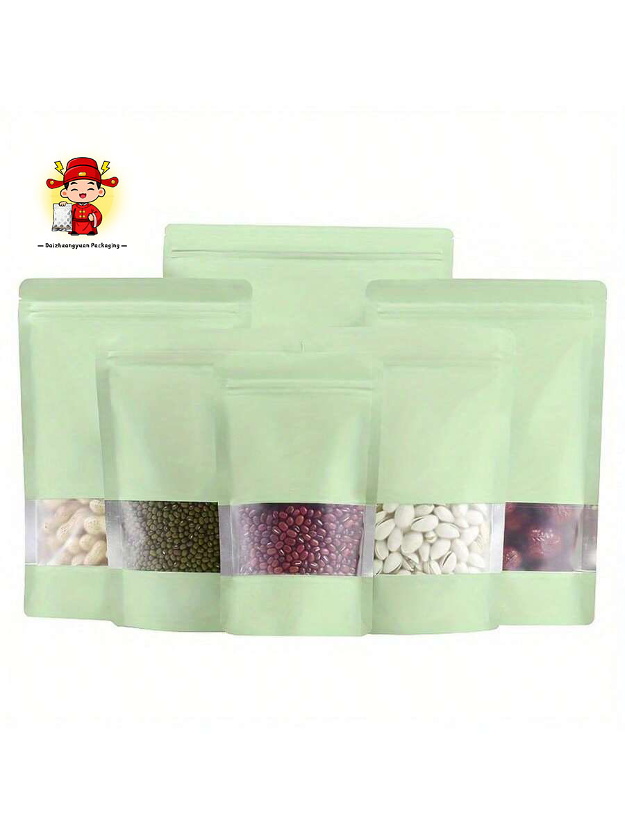 50/100 Buah Kantong Makanan Hi - Food Snacks That Are Green ulasan dan harga