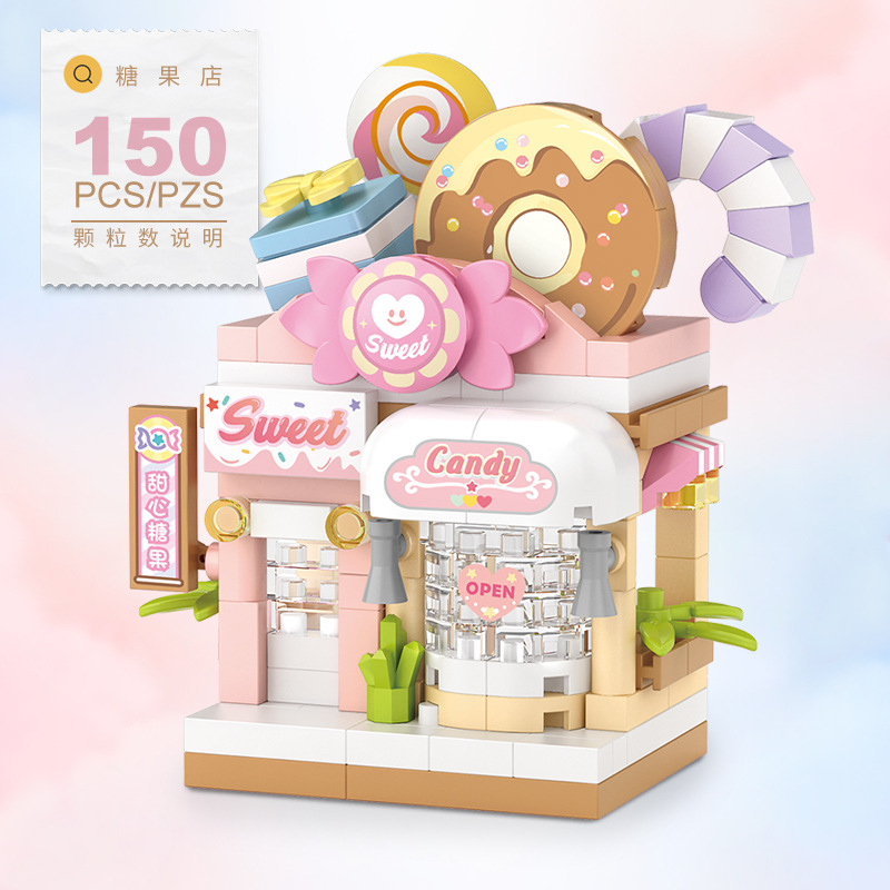 Set Blok Bangunan Mainan 128 K - Food And Snacks Ideas ulasan dan harga